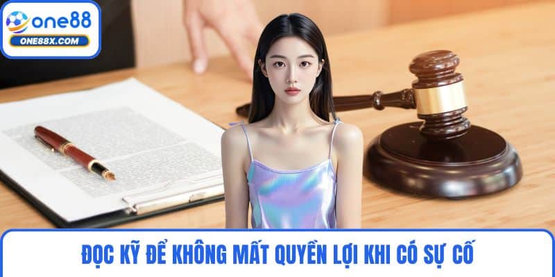 Đọc kỹ để không mất quyền lợi khi có sự cố