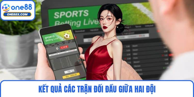 Kết quả các trận đối đầu giữa hai đội