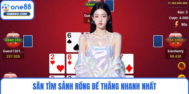 Săn tìm sảnh rồng để thắng nhanh nhất