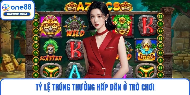 Tỷ lệ trúng thưởng hấp dẫn ở trò chơi